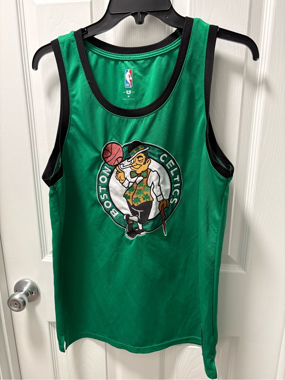 NBA Boston Celtics Green Tank Top with Black Trim